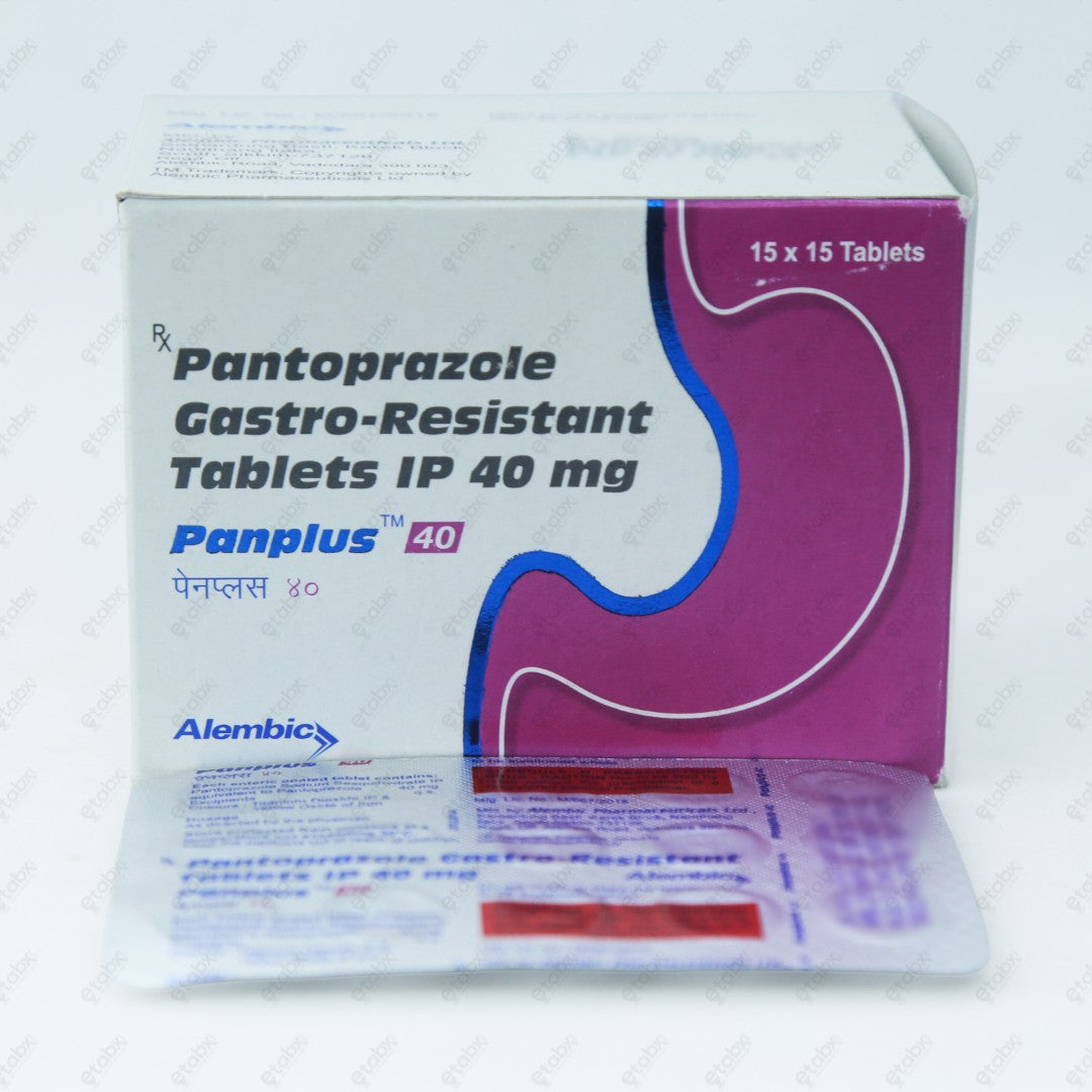 Panplus 40mg Tablet 15's