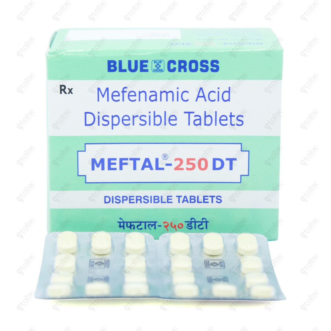 Meftal 250mg DT Tablet 10's