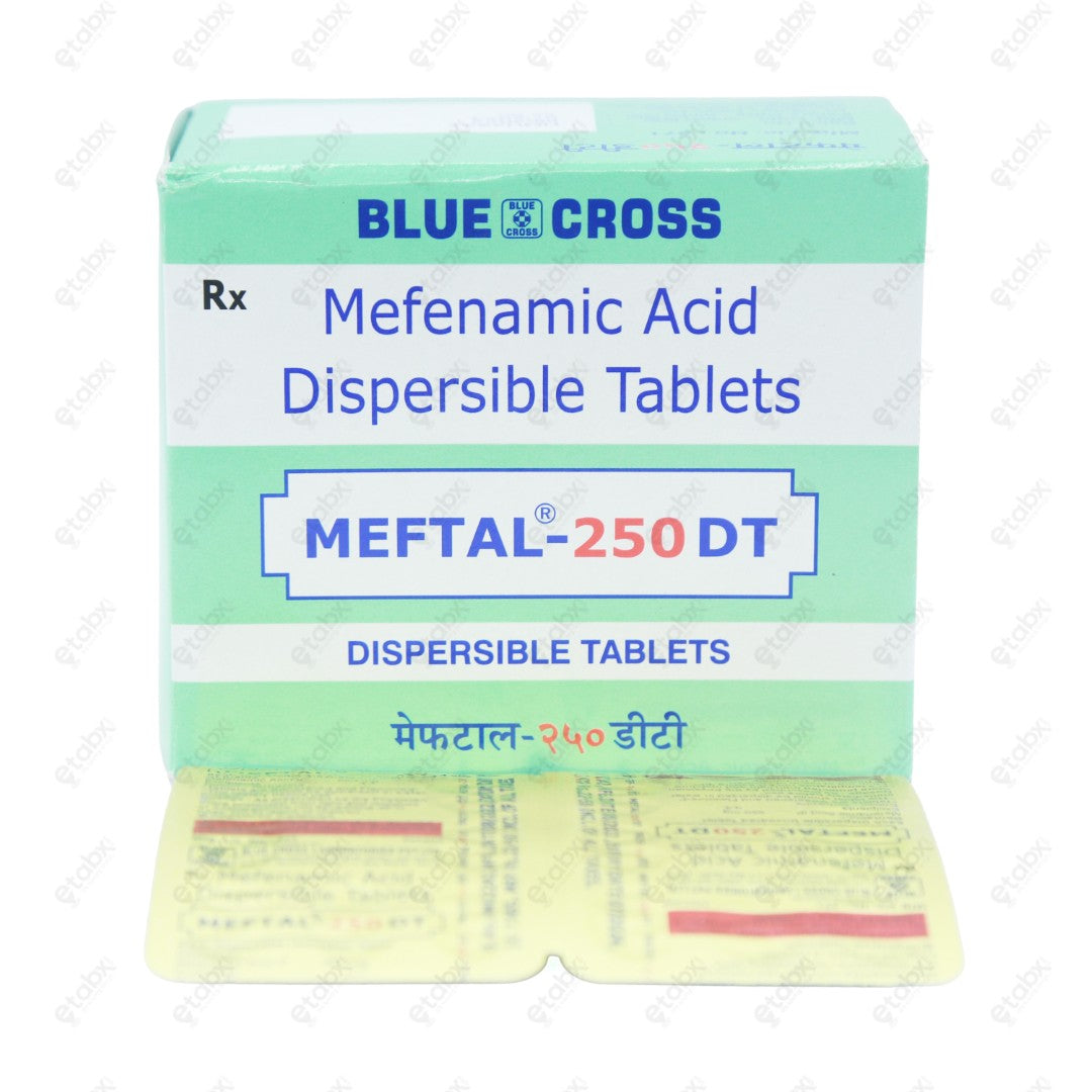 Meftal 250mg DT Tablet 10's