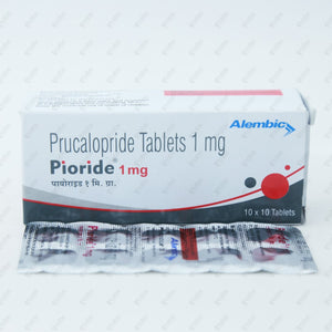 Pioride 1mg Diabetes Tablets 10s