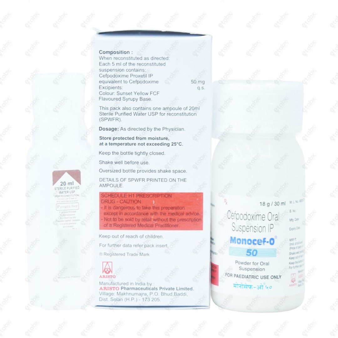 Monocef O 50mg DS 30ml