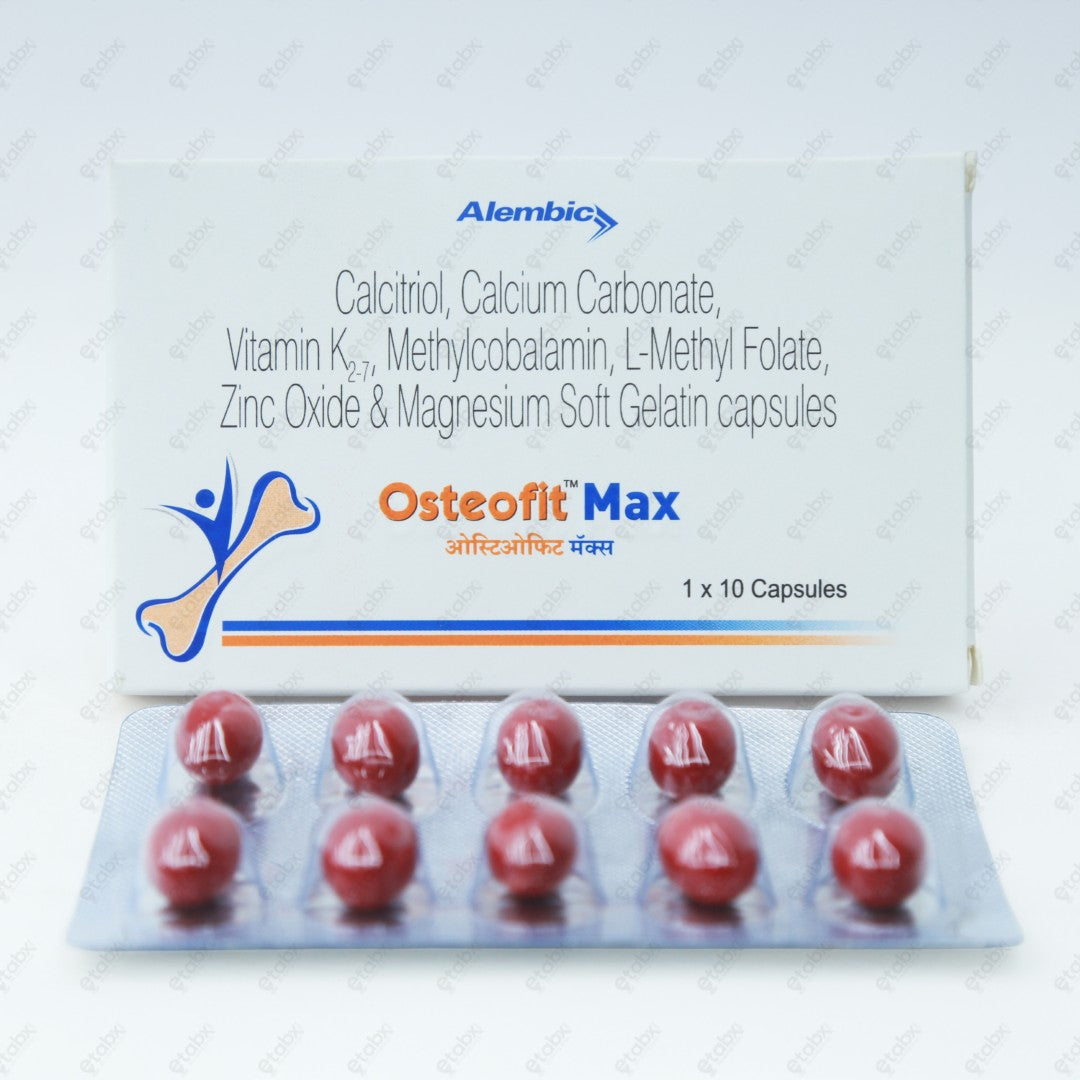 OSTEOFIT MAX Capsules 10's