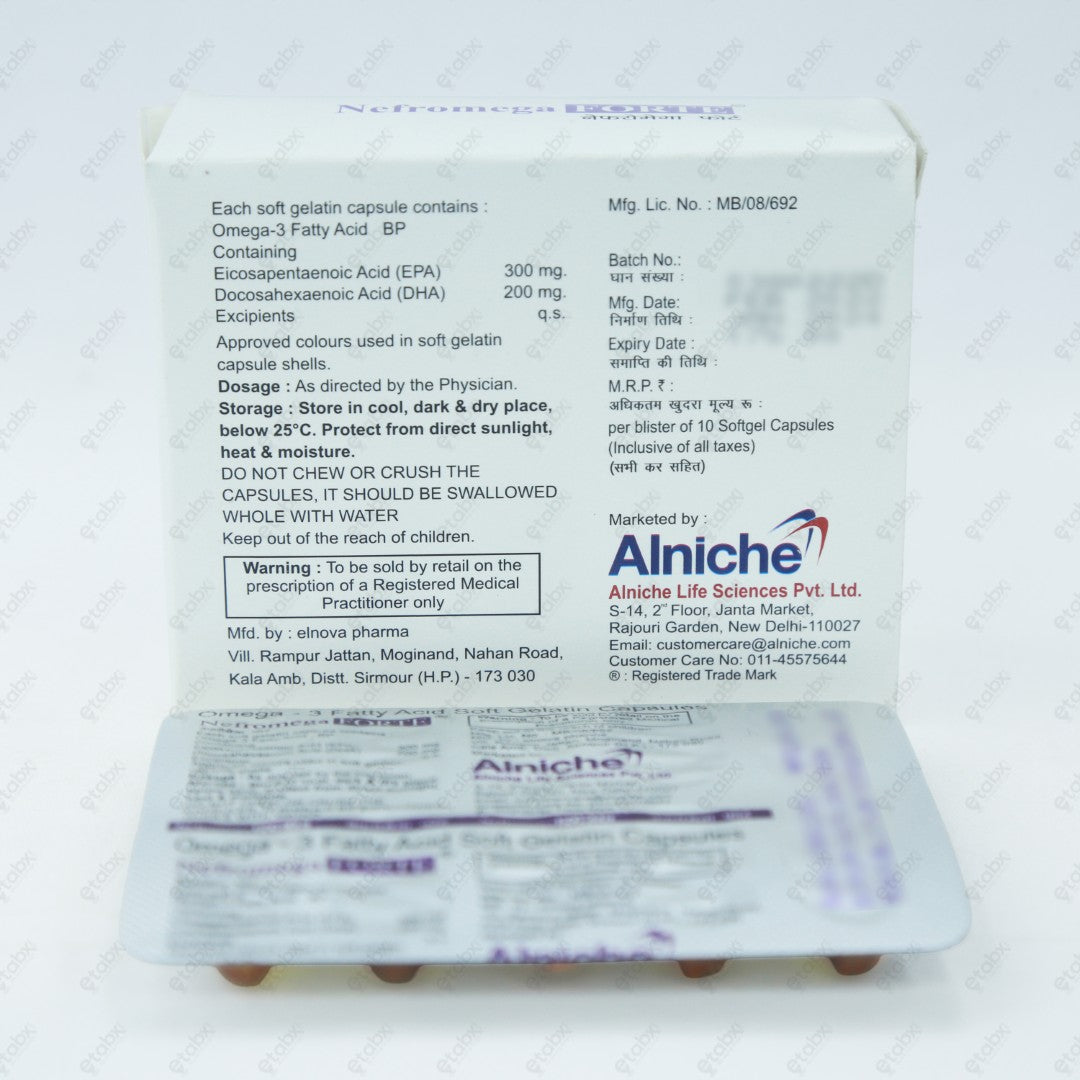 NEFROMEGA FORTE Capsule (10's)