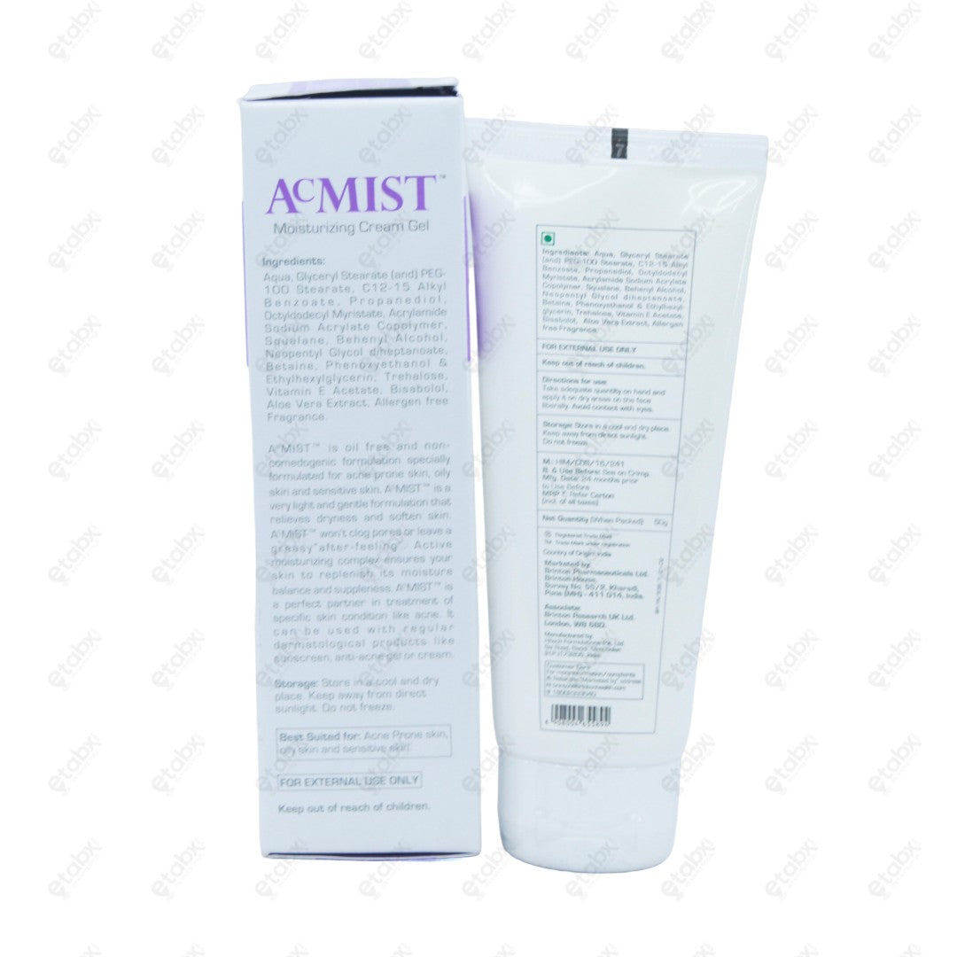 Acmist Moisturising Gel 50gm