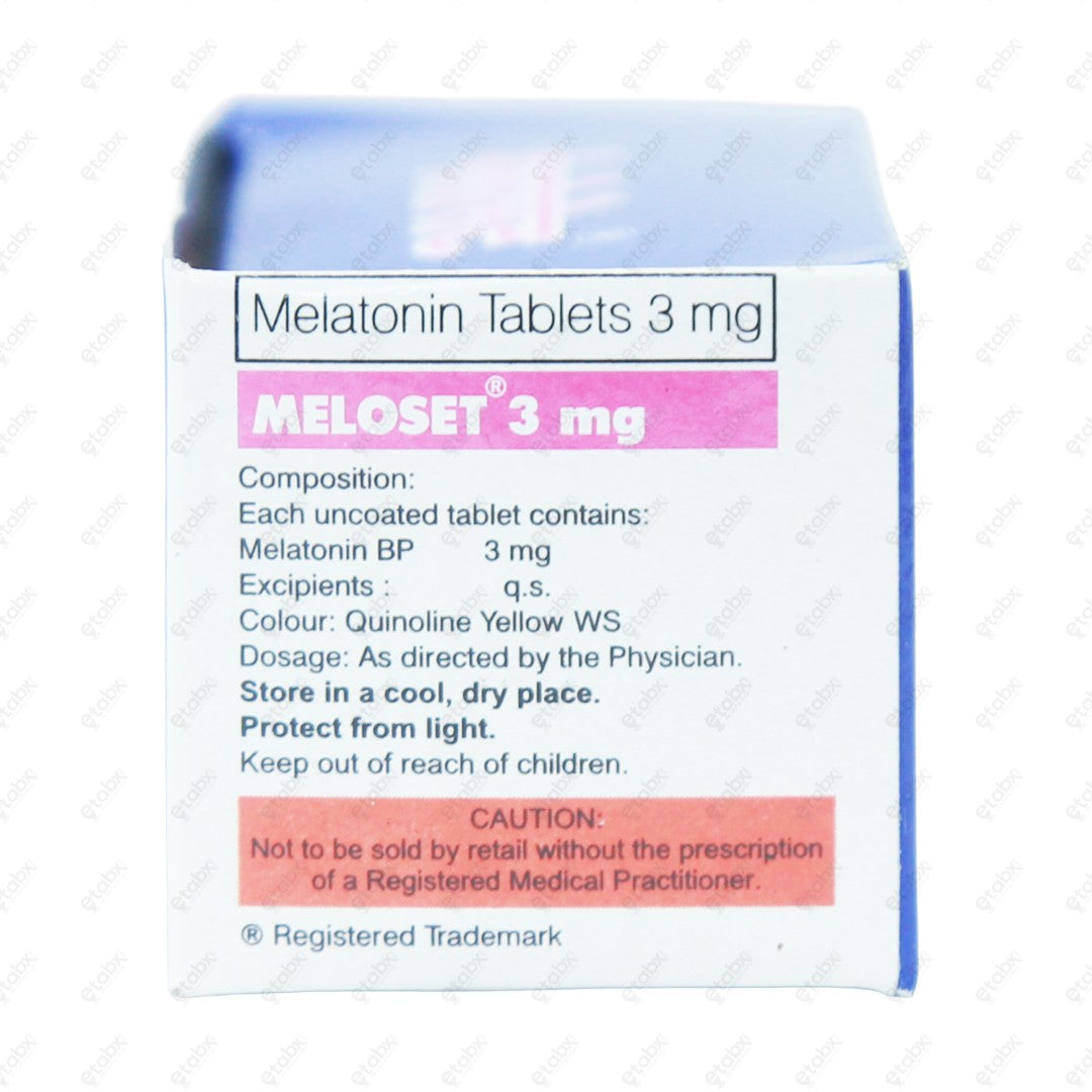 Meloset 3mg Tablet 10's