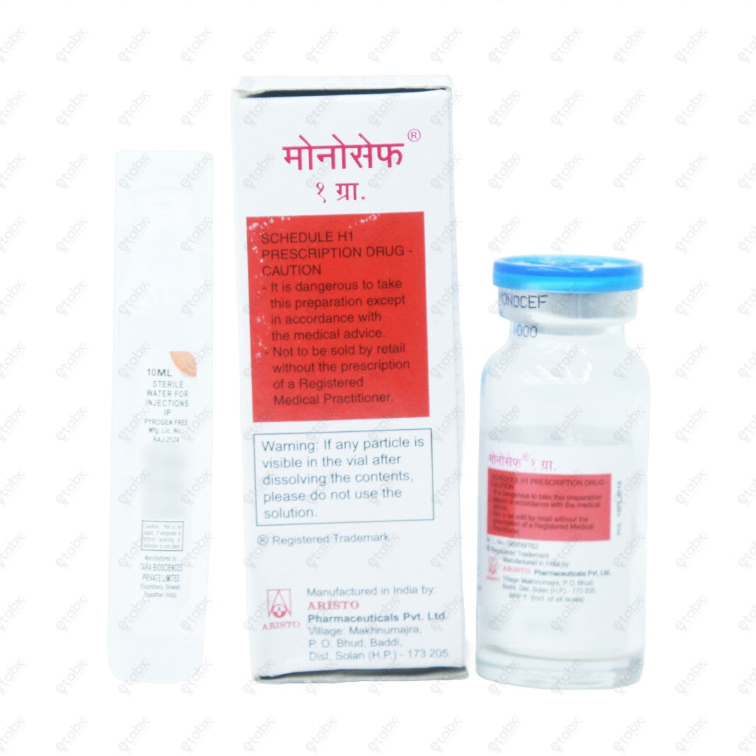 Monocef 1g Injection