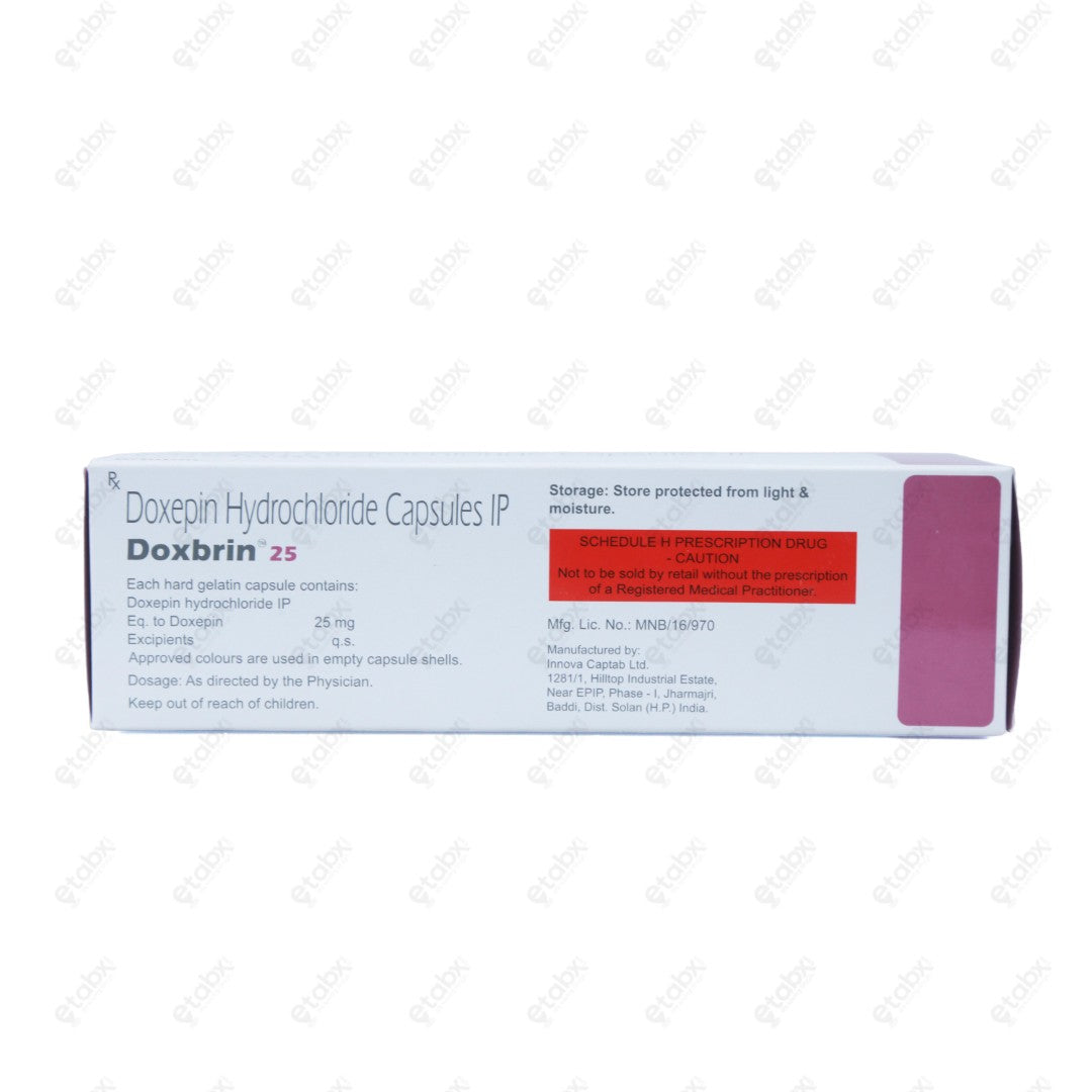 DOXBRIN 25mg Doxylamine Tablets