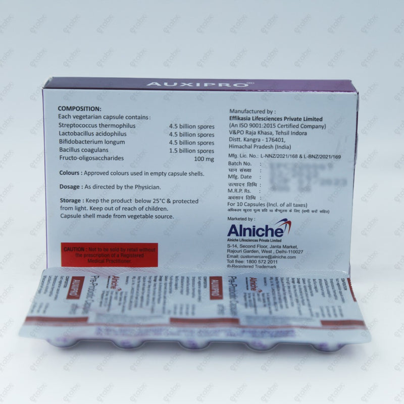 AUXIPRO Capsules 10's