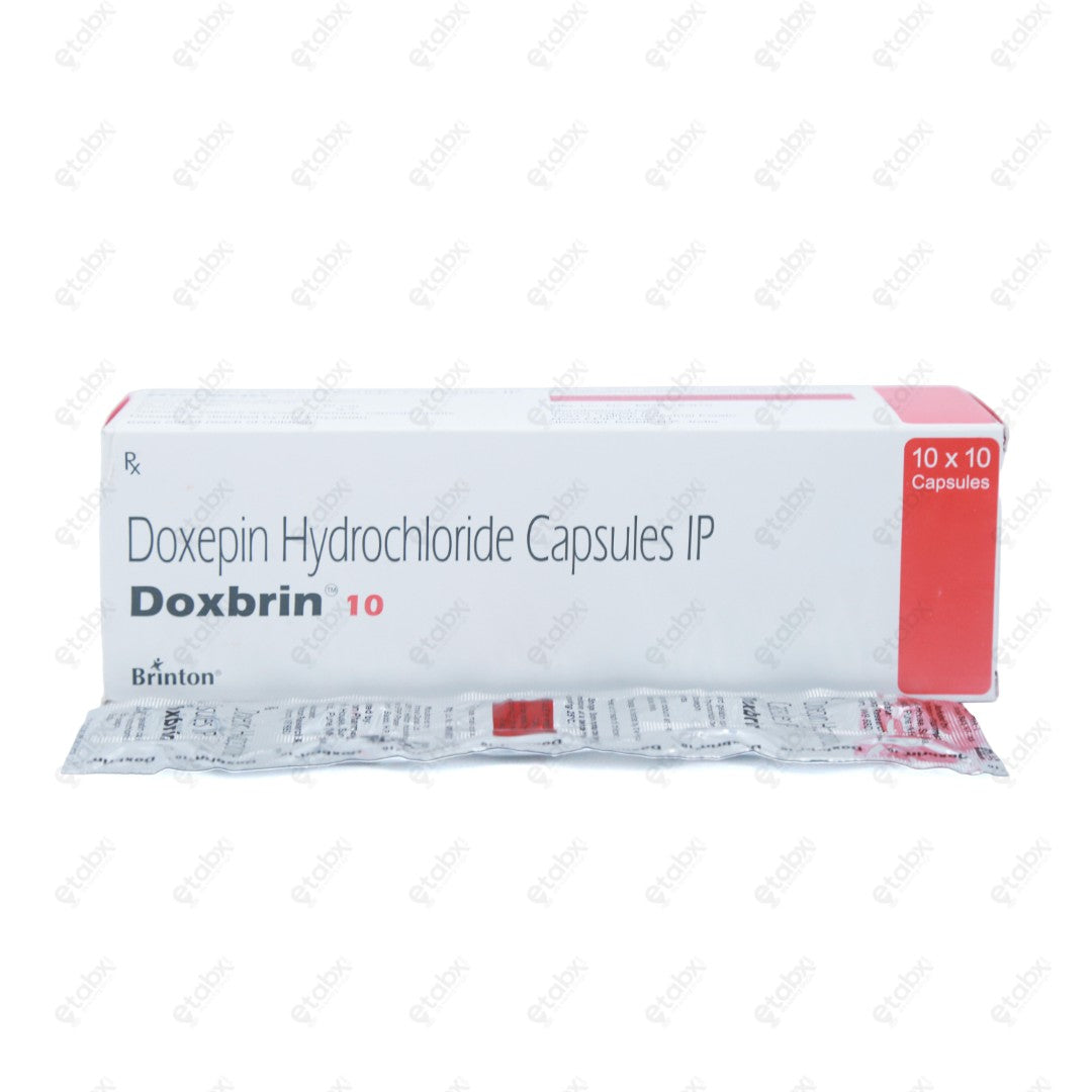 DOXBRIN 10mg Lower Dose Doxylamine Antihistamine Tablets (10's)