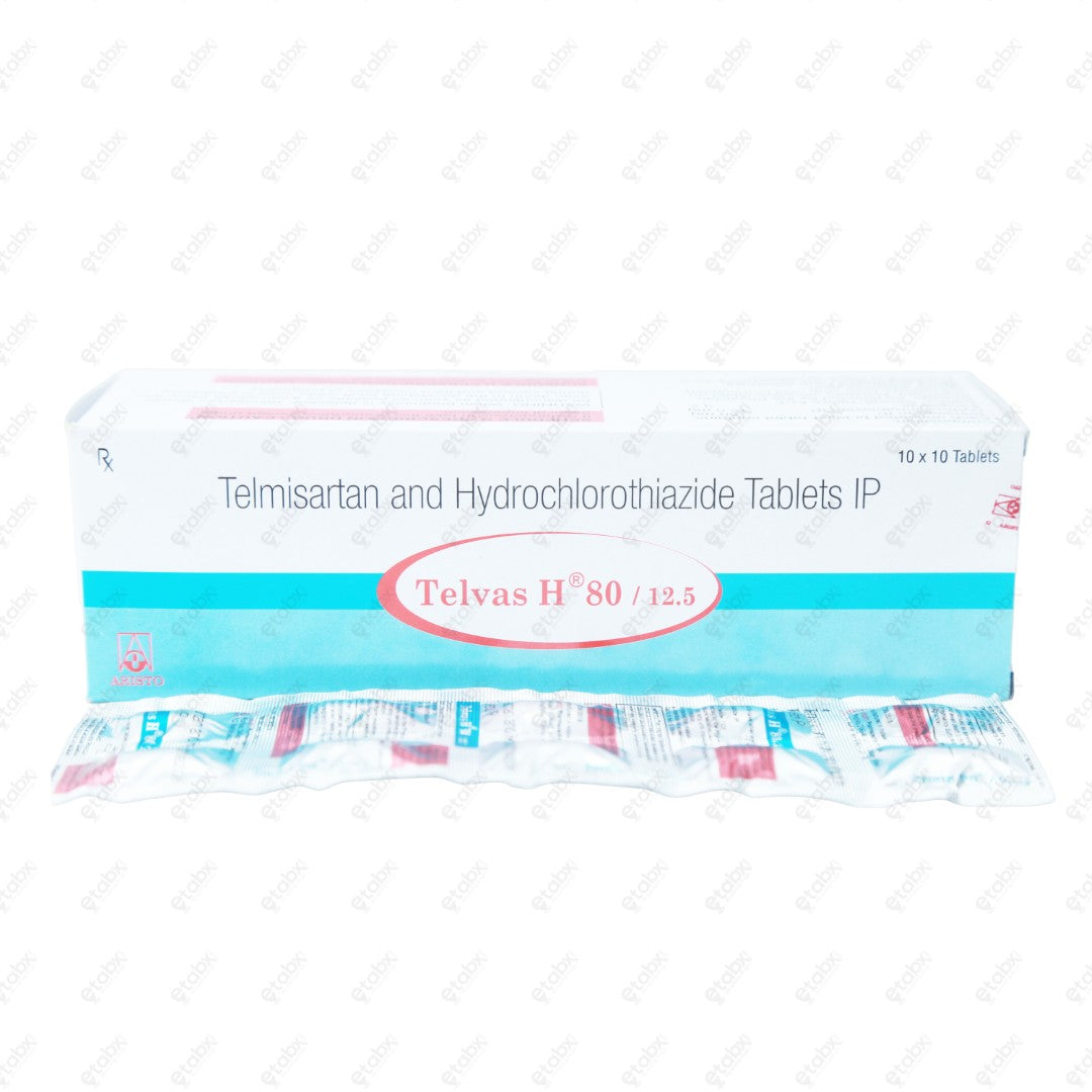 Telvas H 80 Tablet 10's