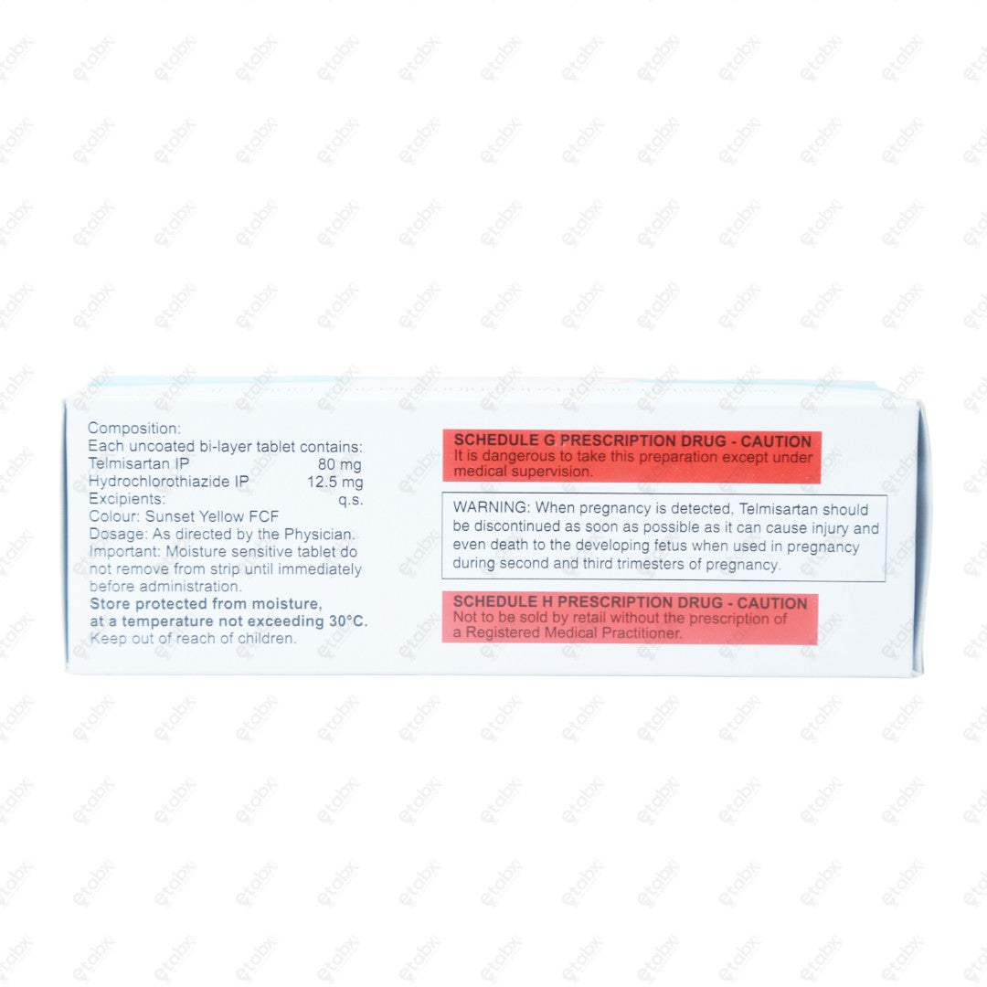 Telvas H 80 Tablet 10's