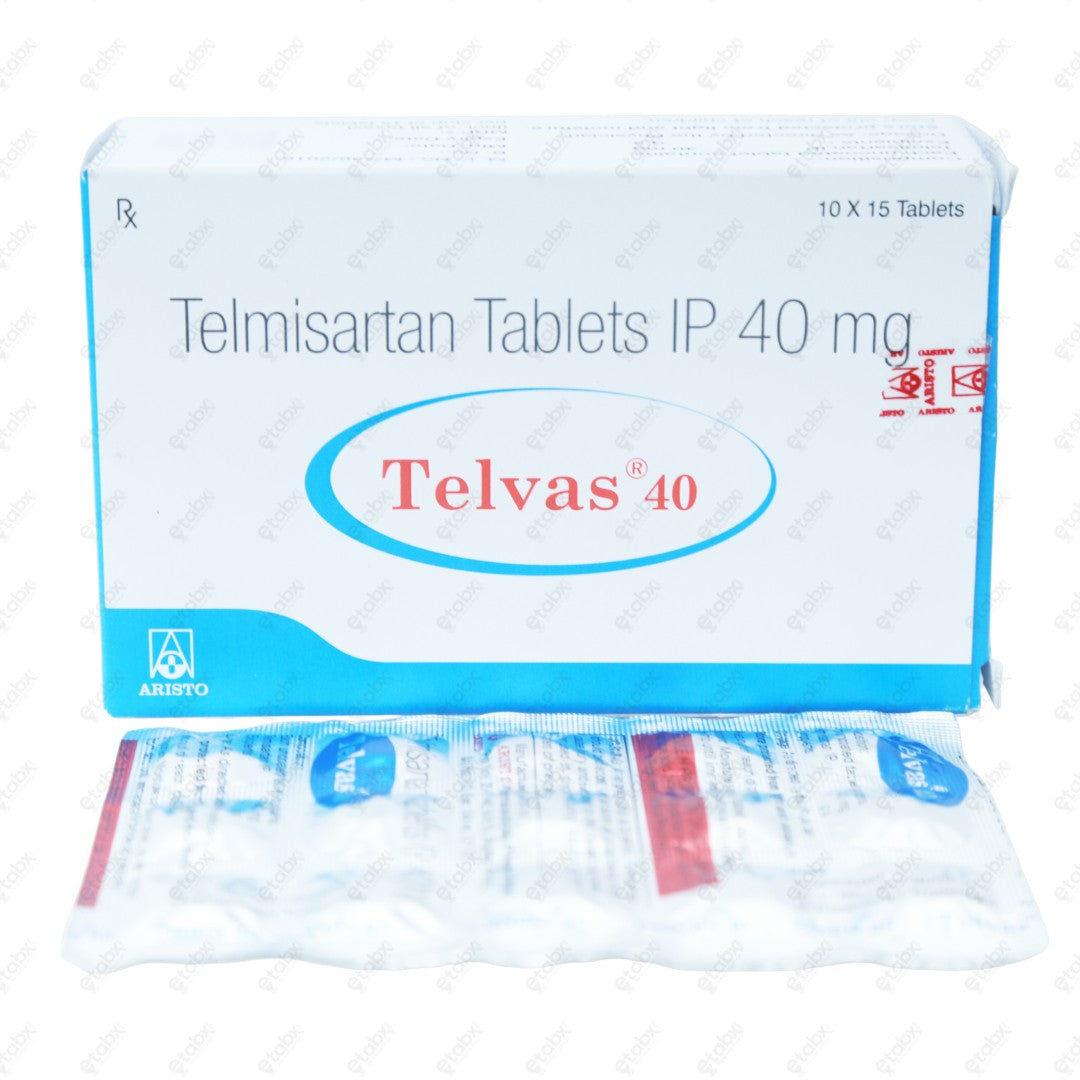 TELVAS 40 Tablet 15's