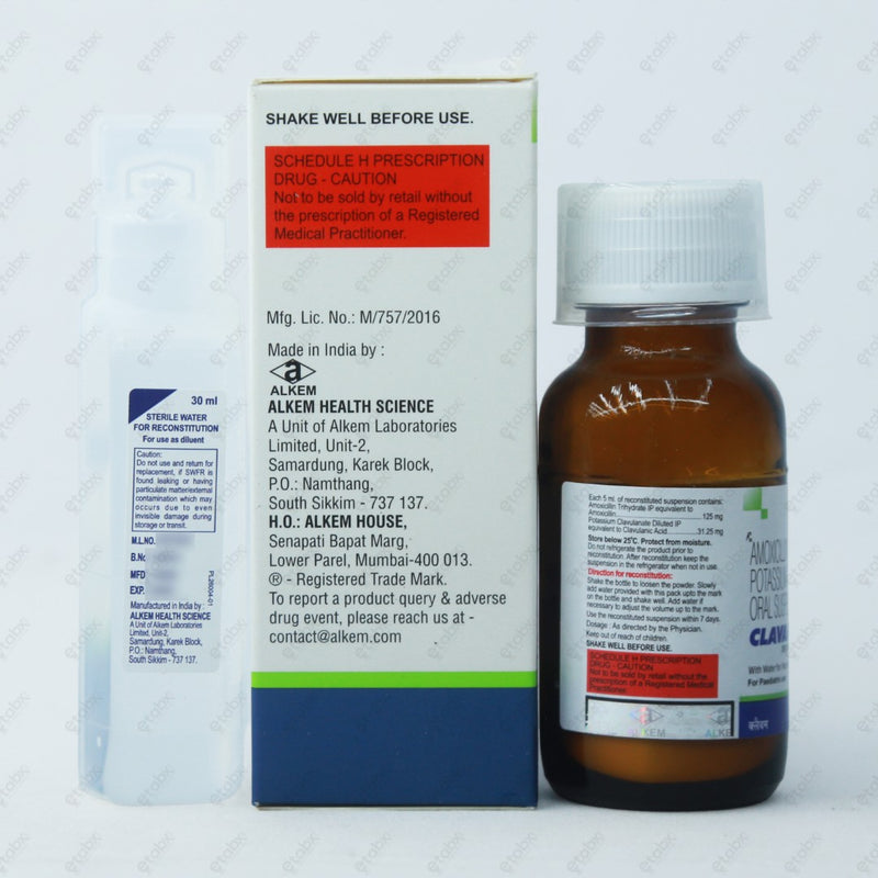 CLAVAM Dry Syrup 30ML