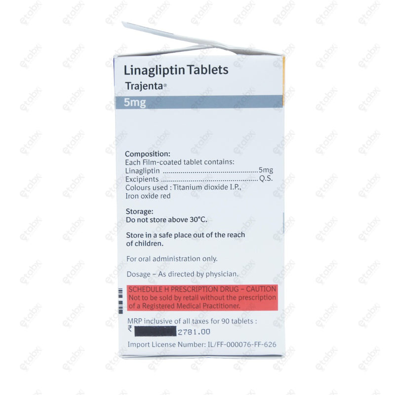 Trajenta 90/5mg Tablet 10's