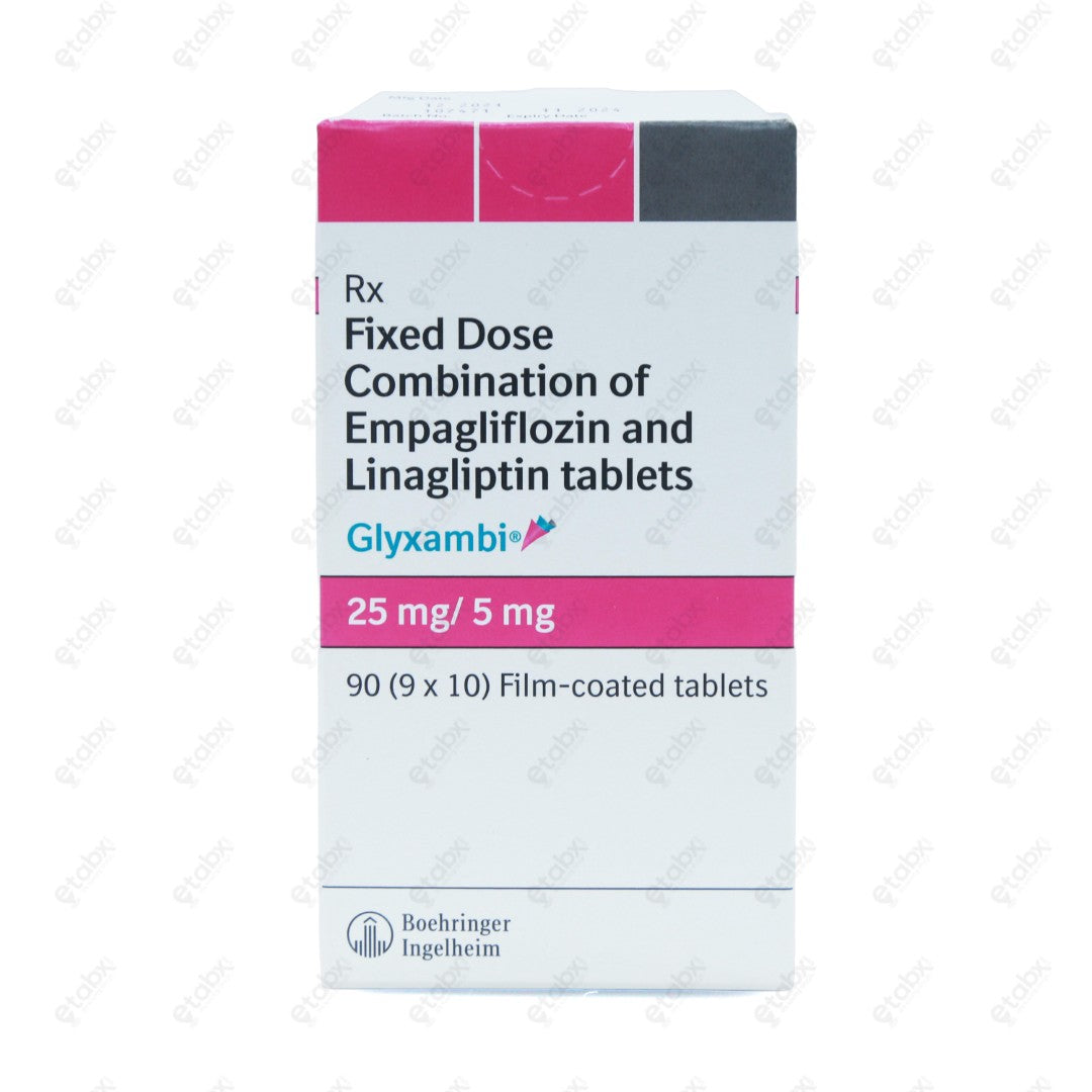 Glyxambi 25/5mg Tablet 10's