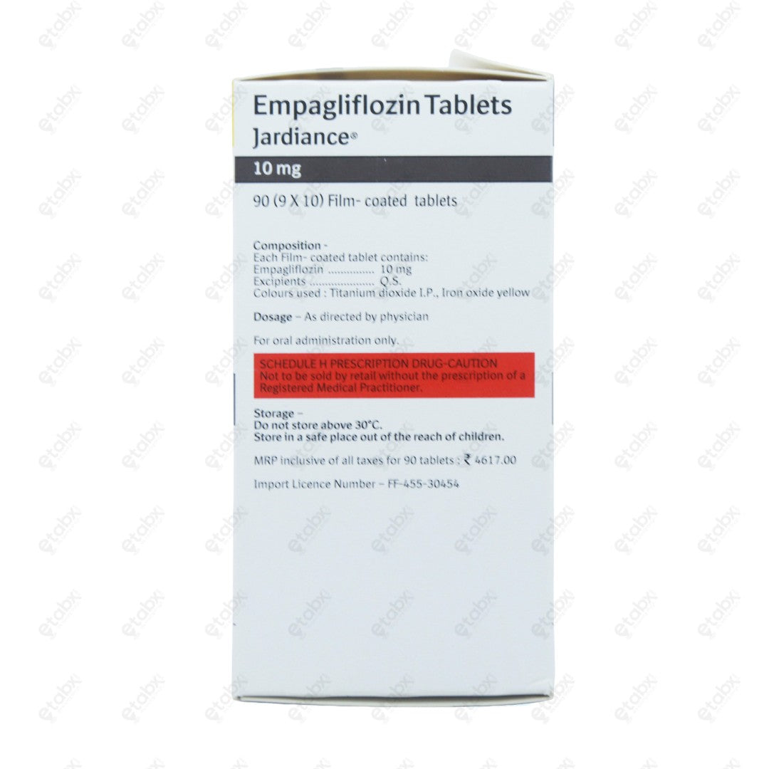 Jardiance 90/10mg Tablet 10's