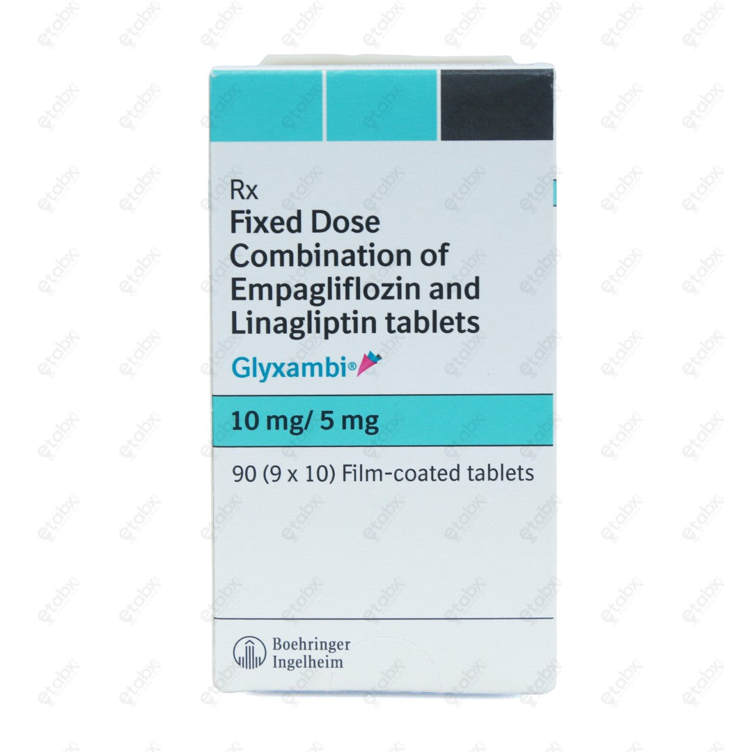 Glyxambi 10/5mg Tablet 10's