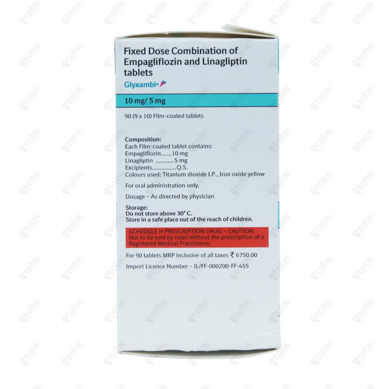 Glyxambi 10/5mg Tablet 10's