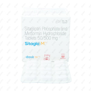 Sitaglo M 50/500mg Tablet 15's