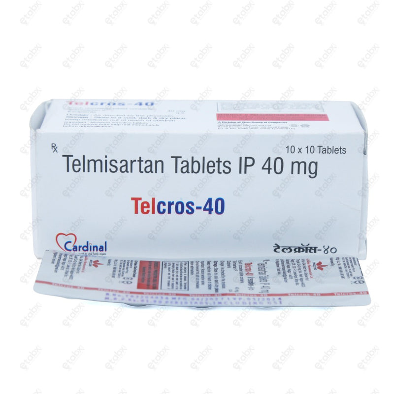 TELCROS 40mg Tablet 10's