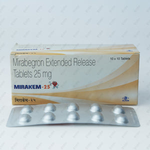 MIRAKEM 25mg Tablet 10's