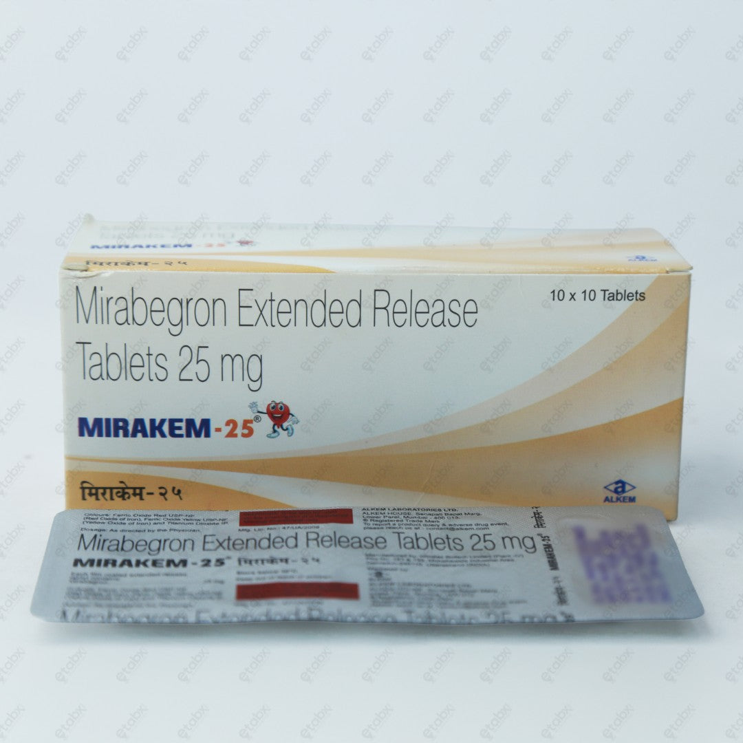 MIRAKEM 25mg Tablet 10's