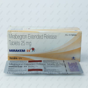 MIRAKEM 25mg Tablet 10's