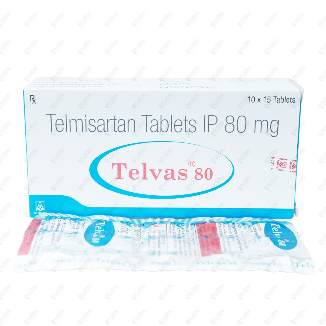 Telvas 80 Tablet 15's