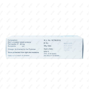 Telvas 80 Tablet 15's