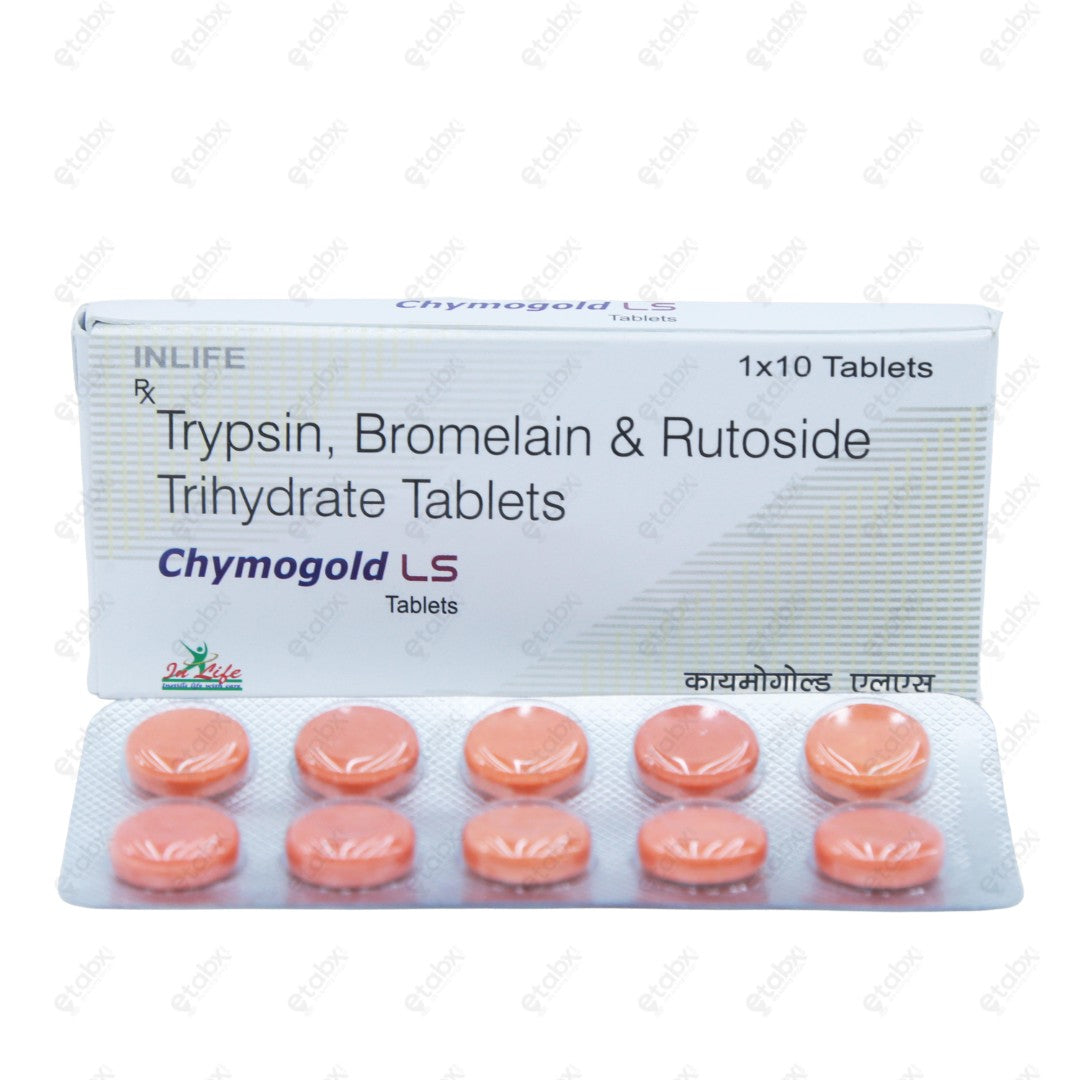 Chymogold LS Tablet 10's