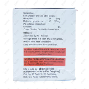 GLIMGOLD MF Tablet