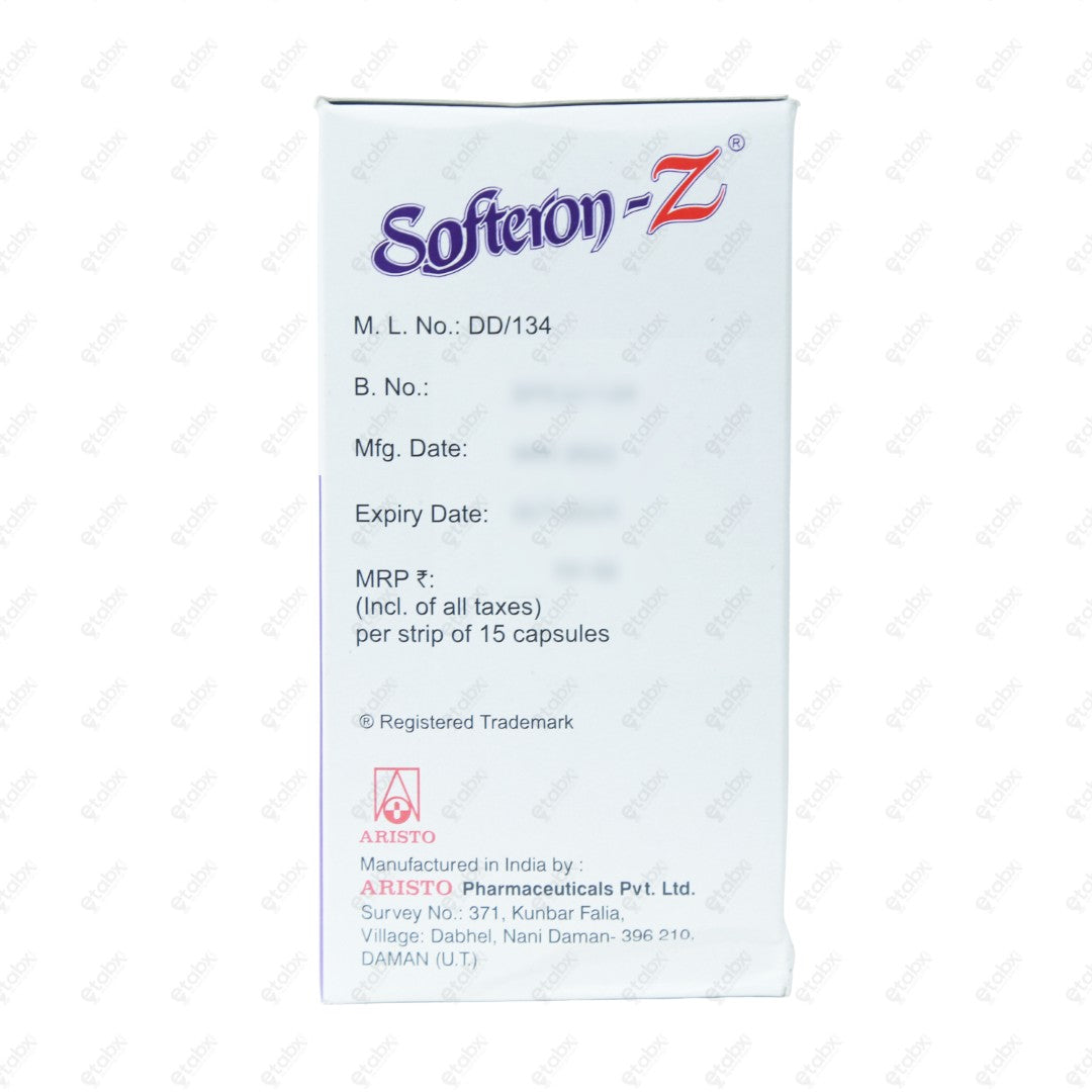 Softeron Z Capsule 15's