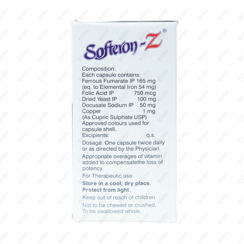 Softeron Z Capsule 15's