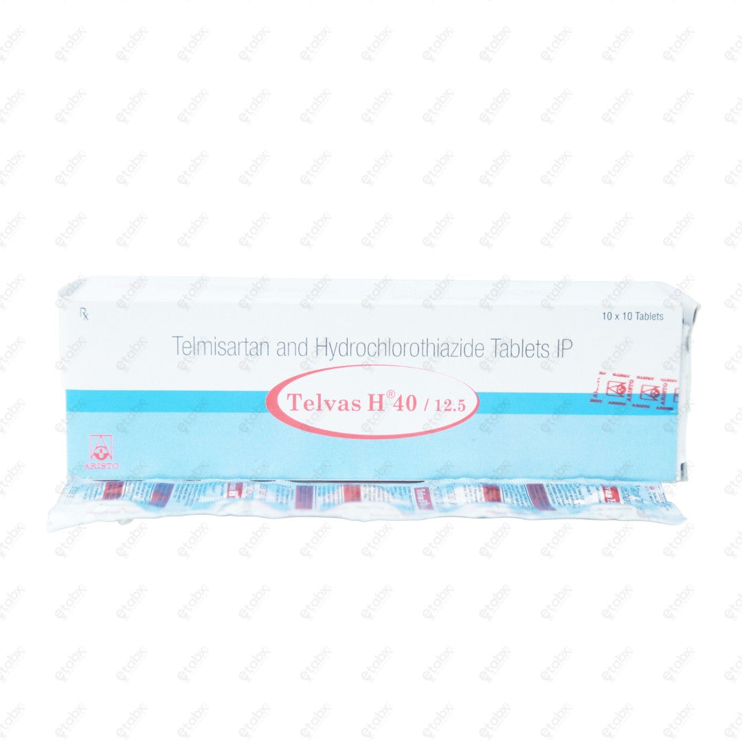 Telvas H 40mg/12.5 Tablet 10's
