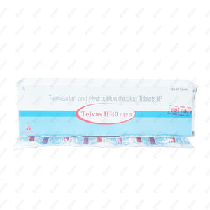 Telvas H 40mg/12.5 Tablet 10's