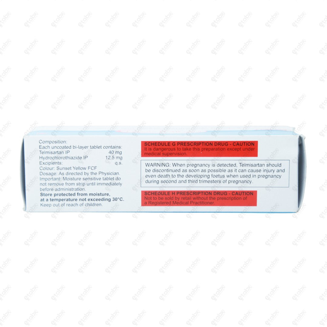 Telvas H 40mg/12.5 Tablet 10's