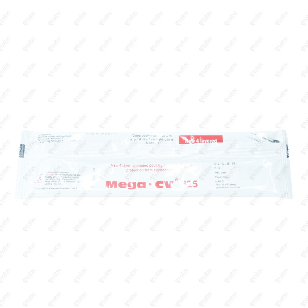 Mega CV 625 Tablet 10's