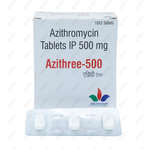 AZITHREE 500mg Tablet 3's