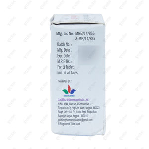 AZITHREE 500mg Tablet 3's
