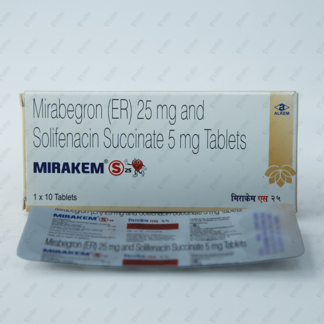 MIRAKEM S 25mg Tablet 10's