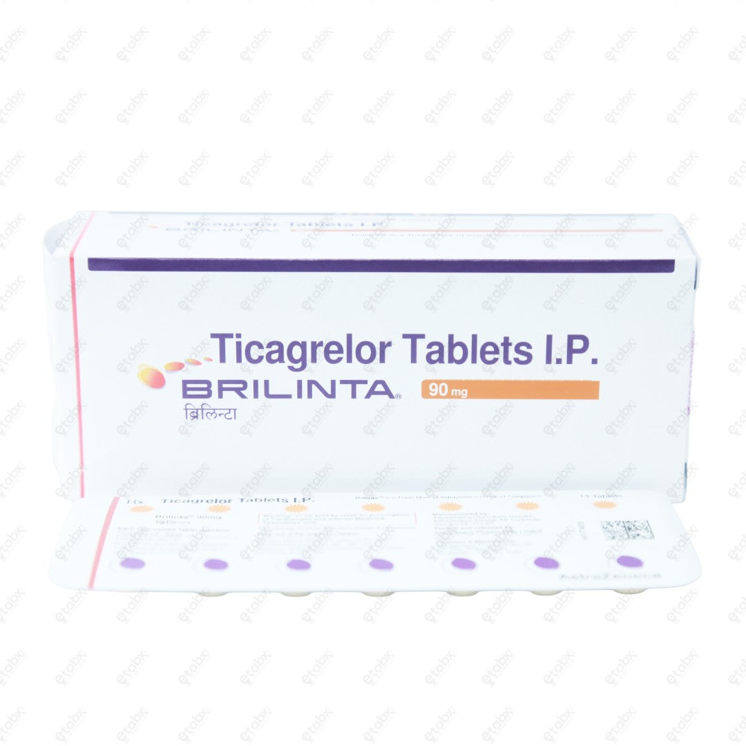 Brilinta 90mg Tablet 14's