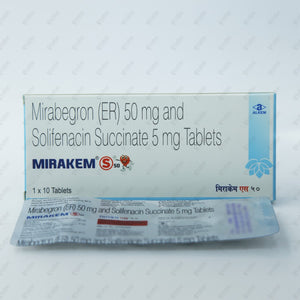 Mirakem S 50mg Tablet 10s