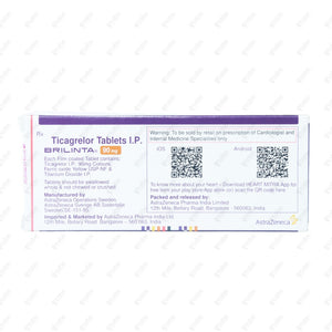 Brilinta 90mg Tablet 14's