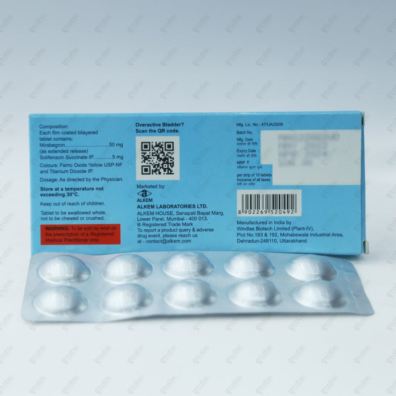 Mirakem S 50mg Tablet 10s