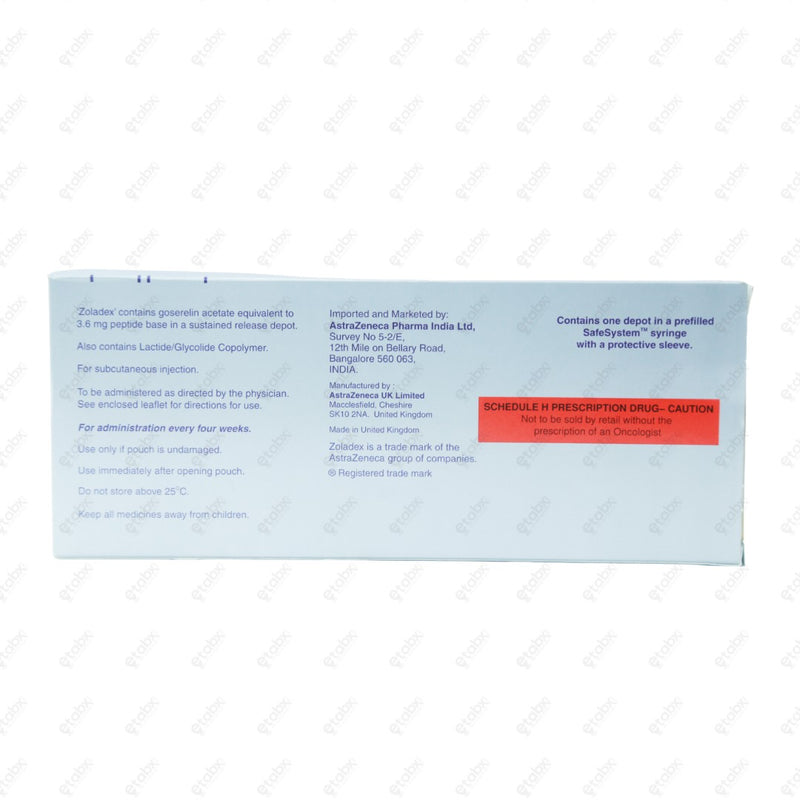 Zoladex 3.6mg Injection