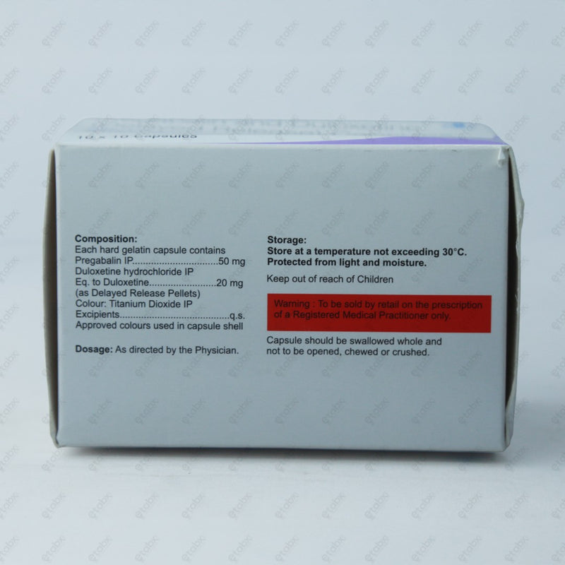 NEUROKEM D 50/20mg Capsule 10's