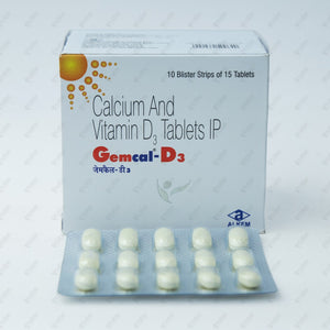 GEMCAL D3 Tablets 15's