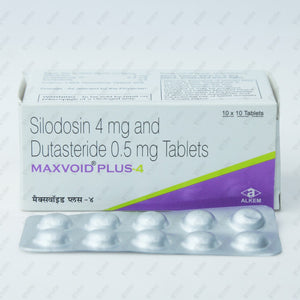 Maxvoid Plus 4mg Tablet 10's