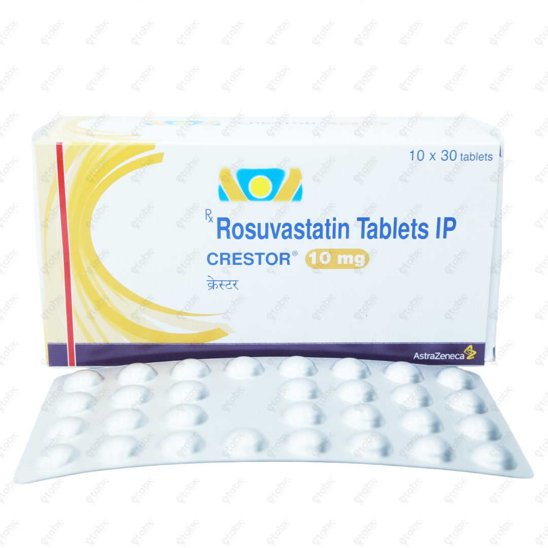 Crestor 10mg Tablet 30's