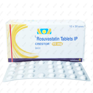 Crestor 10mg Tablet 30's